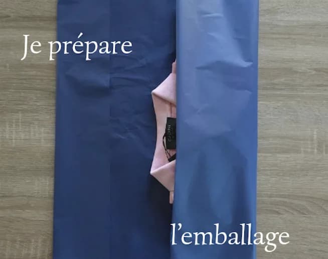 4. Je prépare l’emballage